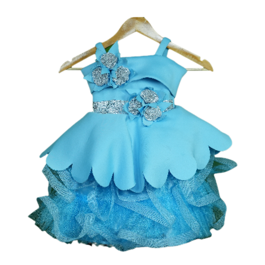 Blue Birthday Dress