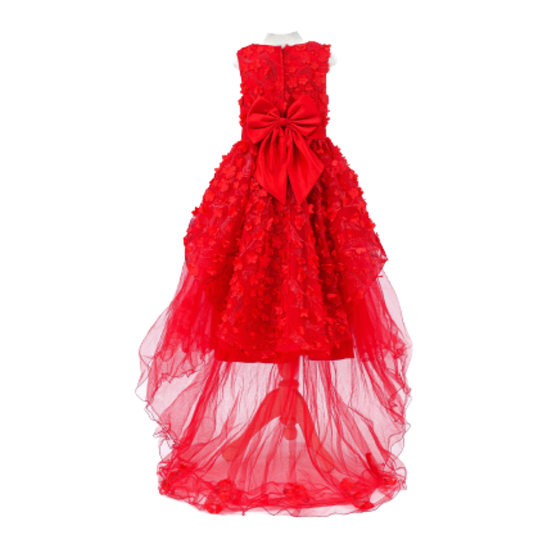 Red Flair Gown