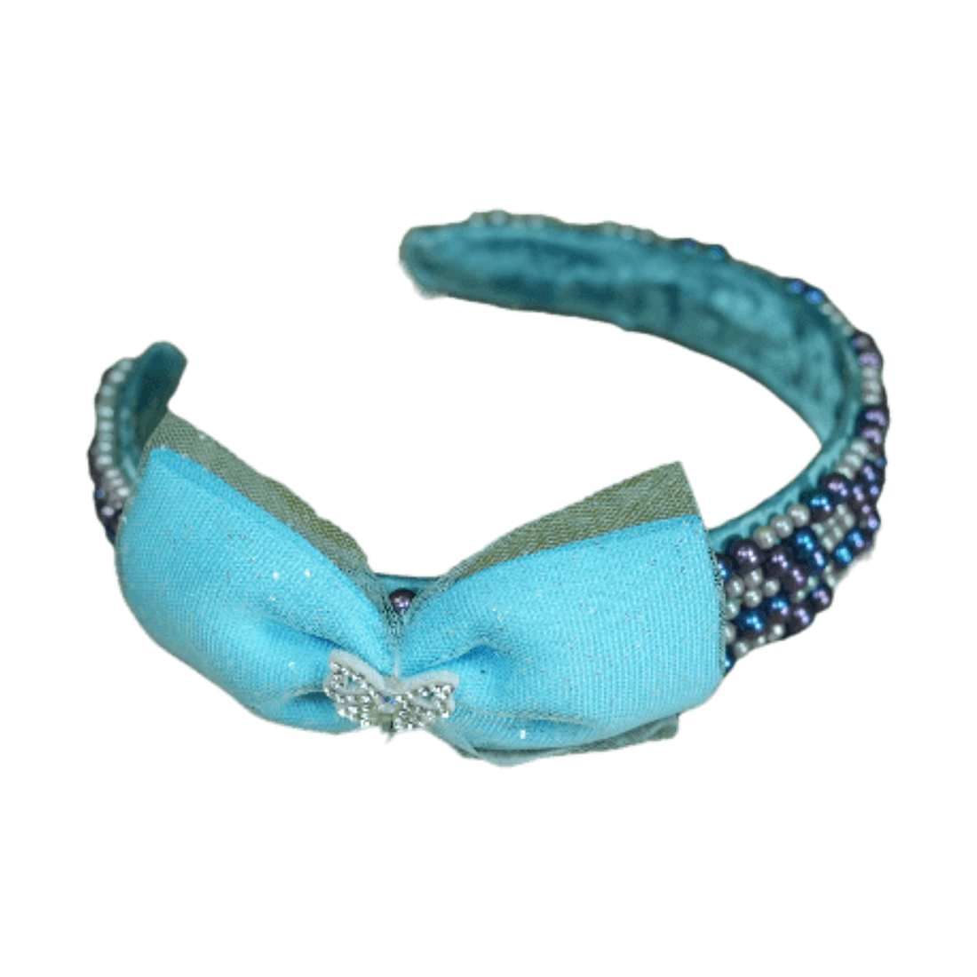 Blue Pearl Work Hairband